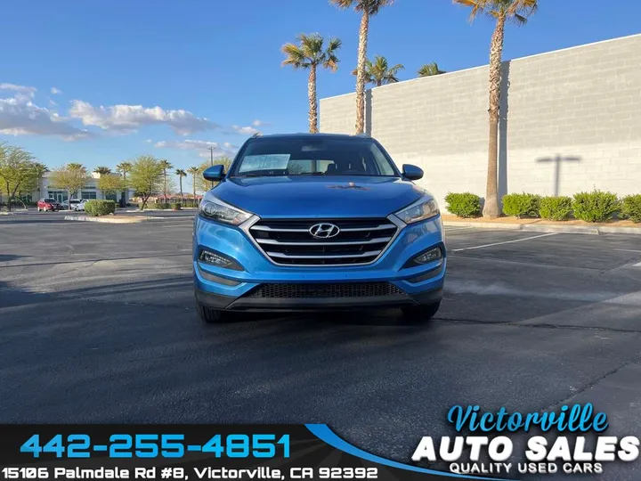 CARIBBEAN BLUE, 2018 HYUNDAI TUCSON Image 2