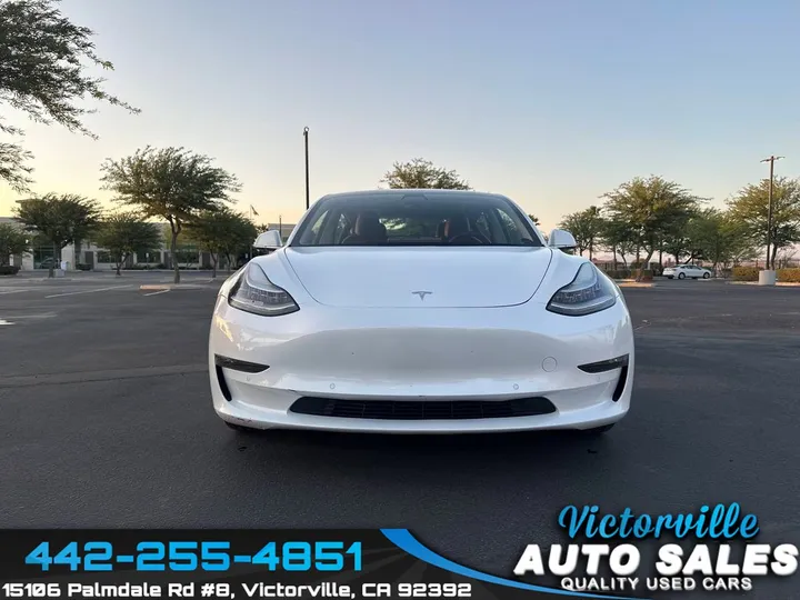 PEARL WHITE MULTI-COAT, 2018 TESLA MODEL 3 Image 2