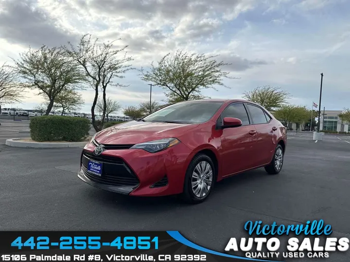 BARCELONA RED METALLIC, 2017 TOYOTA COROLLA Image 3