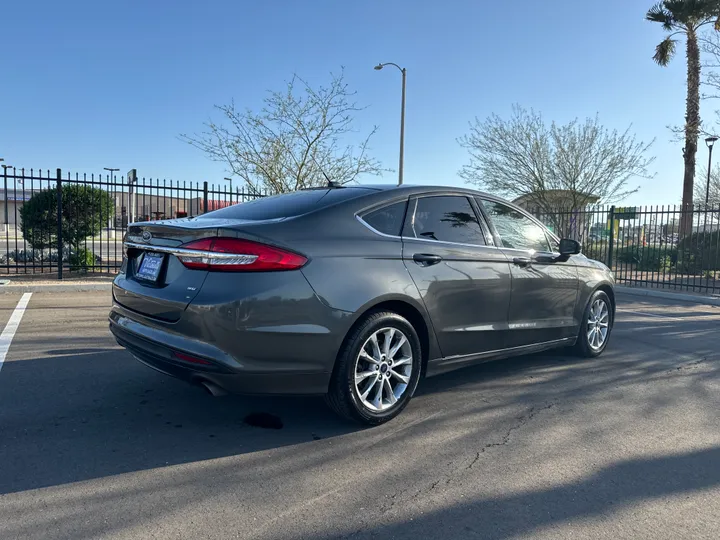 GRAY, 2017 FORD FUSION Image 6