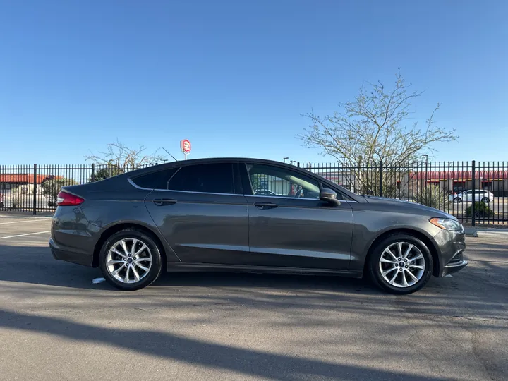 GRAY, 2017 FORD FUSION Image 7