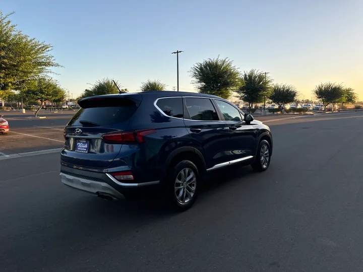 BLUE, 2019 HYUNDAI SANTA FE Image 6