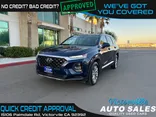 BLUE, 2019 HYUNDAI SANTA FE Thumnail Image 1