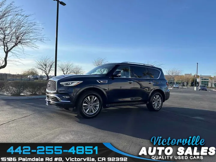 HERMOSA BLUE, 2020 INFINITI QX80 Image 4