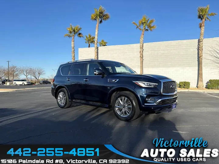 HERMOSA BLUE, 2020 INFINITI QX80 Image 8