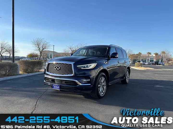 HERMOSA BLUE, 2020 INFINITI QX80 Image 3