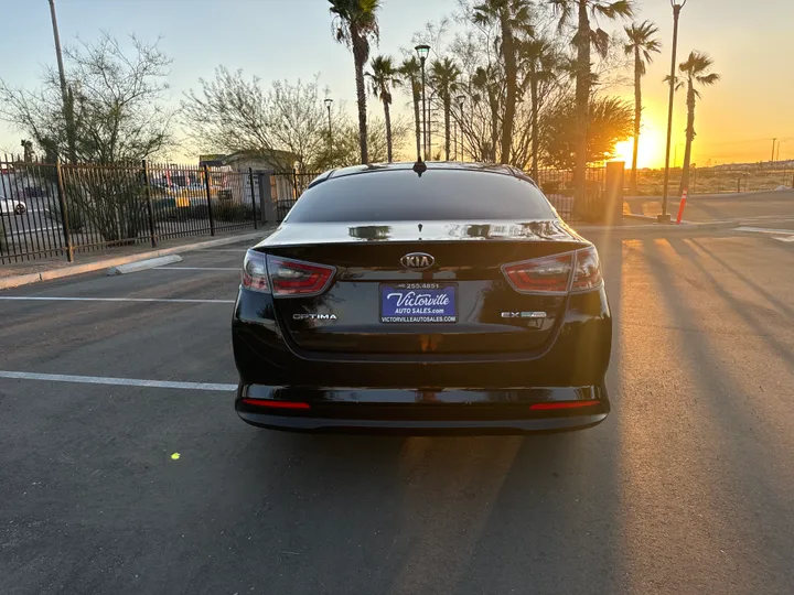 BLACK, 2014 KIA OPTIMA Image 7