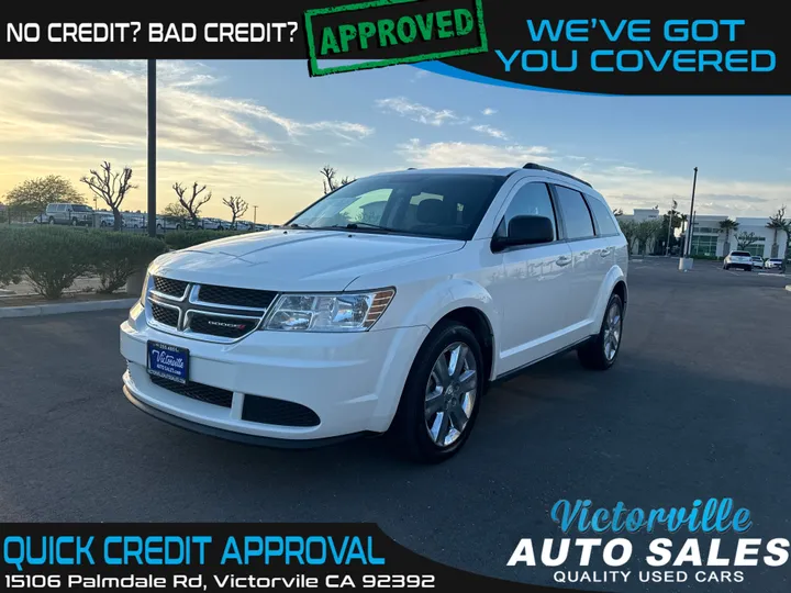 WHITE, 2018 DODGE JOURNEY Image 1