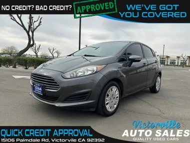 GRAY, 2015 FORD FIESTA Image 5