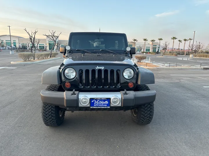 BLACK, 2011 JEEP WRANGLER Image 7