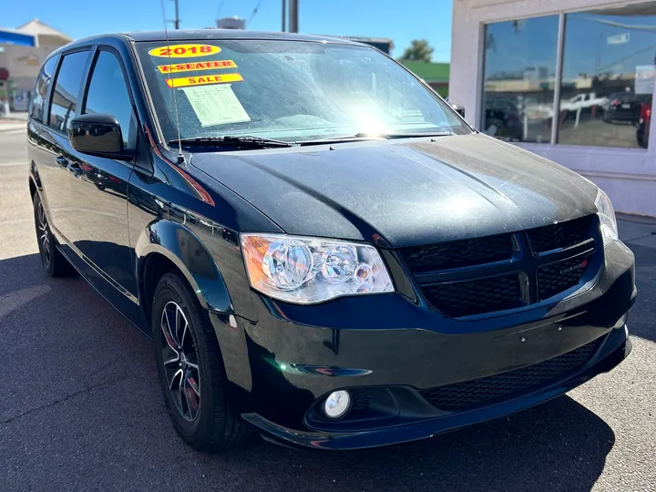 BLACK, 2018 DODGE GRAND CARAVAN PASSENGER Image 10