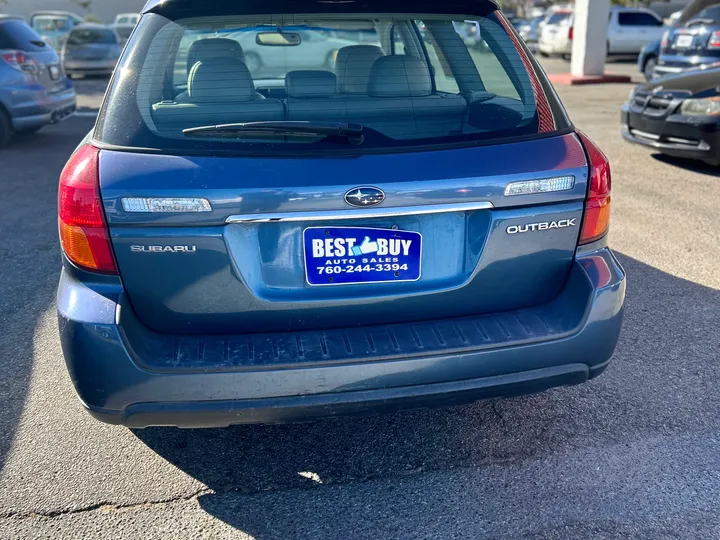 BLUE, 2006 SUBARU OUTBACK Image 8