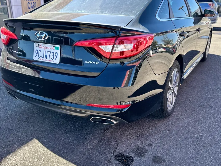 BLACK, 2015 HYUNDAI SONATA Image 7