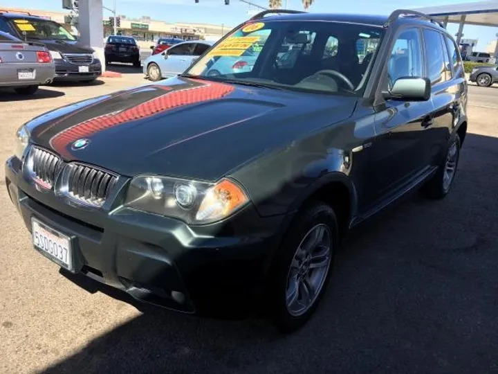 GREEN, 2006 BMW X3 Image 1