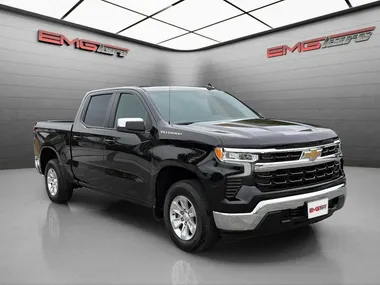 BLACK, 2025 CHEVROLET SILVERADO 1500 CREW CAB Image 