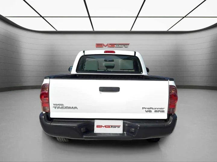 WHITE, 2013 TOYOTA TACOMA REGULAR CAB Image 6