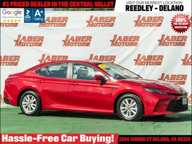 RED, 2025 TOYOTA CAMRY Image 