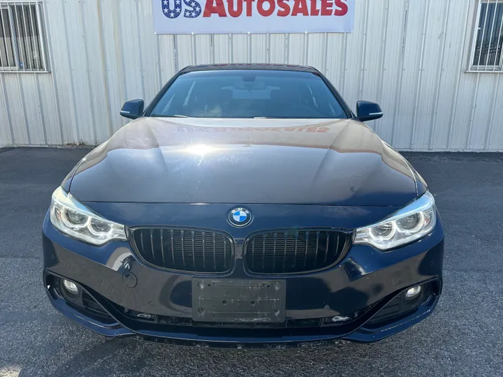 BLUE, 2016 BMW 4 SERIES Image 2