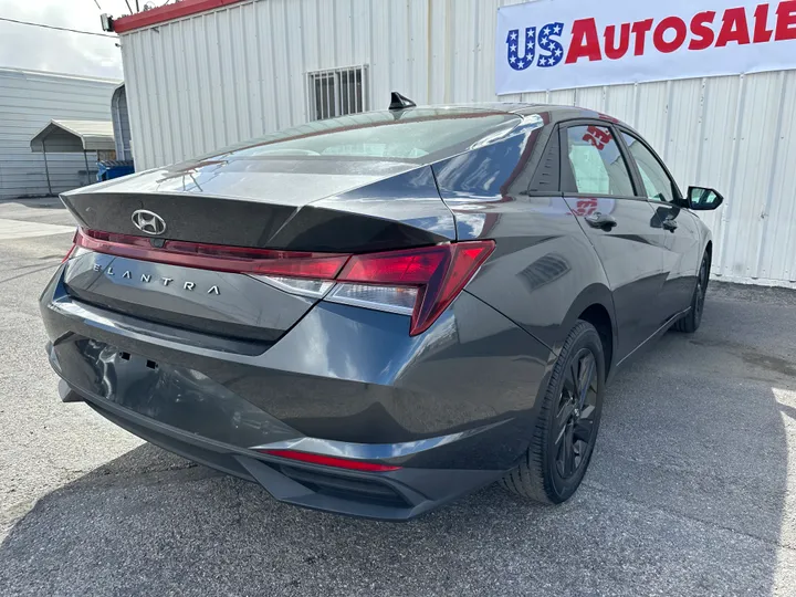 GREY, 2021 HYUNDAI ELANTRA Image 5