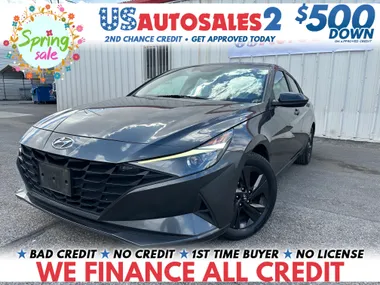 GREY, 2021 HYUNDAI ELANTRA Image 14