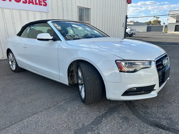 WHITE, 2014 AUDI A5 Image 3