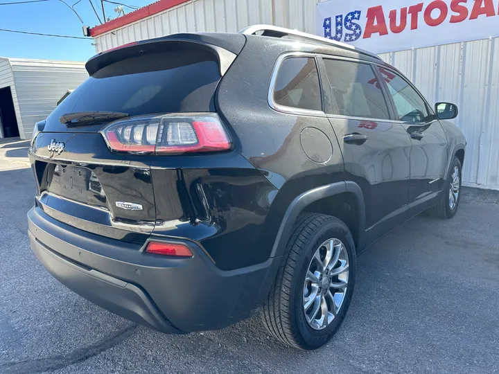 BLACK, 2019 JEEP CHEROKEE Image 5