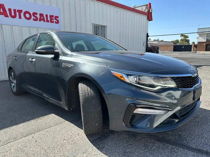 GREY, 2020 KIA OPTIMA Image 3