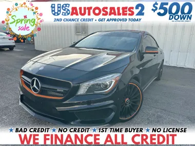 BLACK, 2016 MERCEDES-BENZ MERCEDES-AMG CLA Image 1