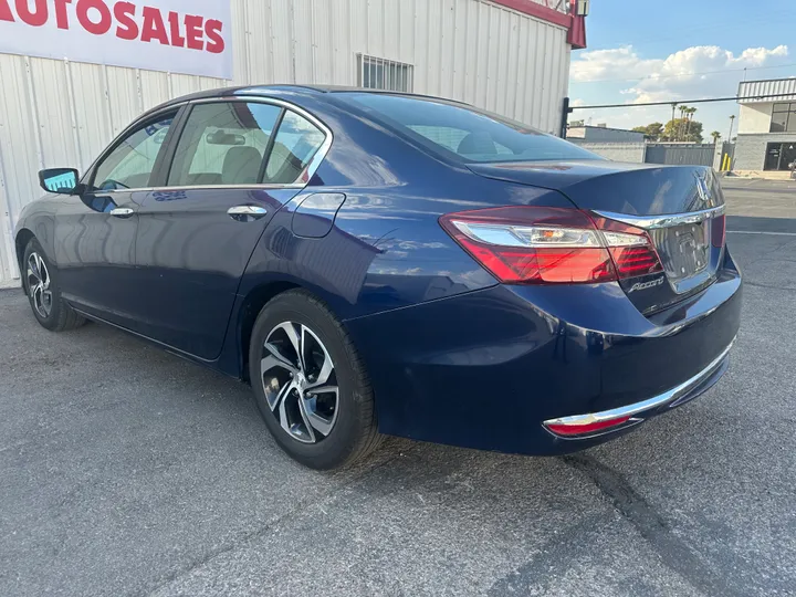 BLUE, 2017 HONDA ACCORD Image 7