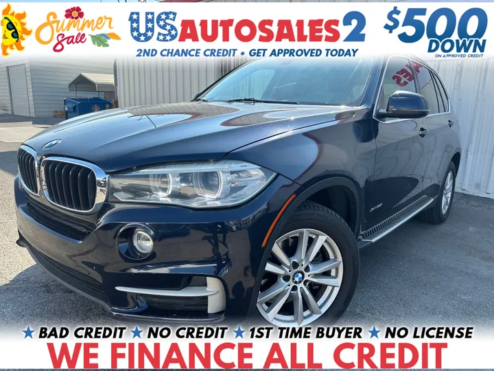 BLUE, 2015 BMW X5 Image 1