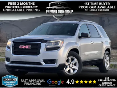 SILVER, 2015 GMC ACADIA Image 10