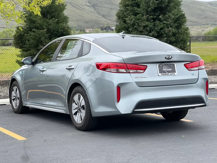 SILVER, 2017 KIA OPTIMA HYBRID Image 4