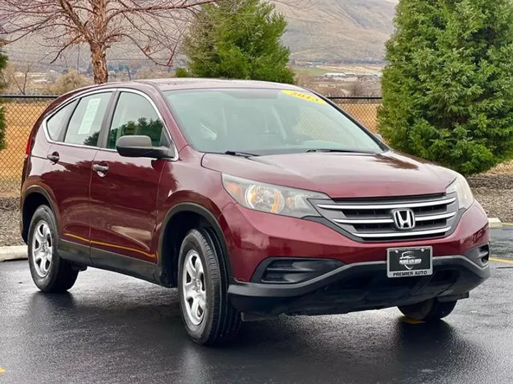 BURGUNDY, 2013 HONDA CR-V Image 4