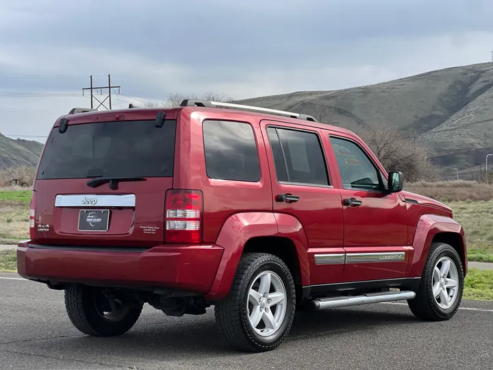 BURGUNDY, 2012 JEEP LIBERTY Image 7