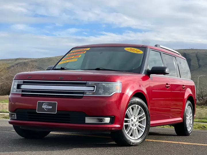 RED, 2014 FORD FLEX Image 7