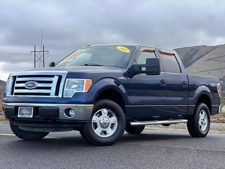 BLUE, 2011 FORD F150 SUPERCREW CAB Image 5