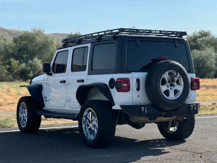 WHITE, 2020 JEEP WRANGLER UNLIMITED Image 7