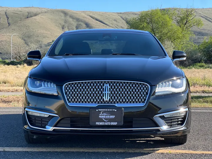 BLACK, 2017 LINCOLN MKZ Image 3