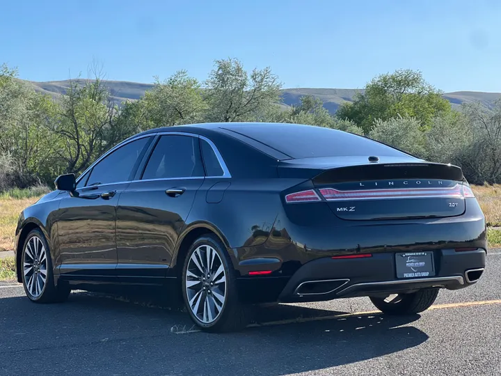 BLACK, 2017 LINCOLN MKZ Image 5