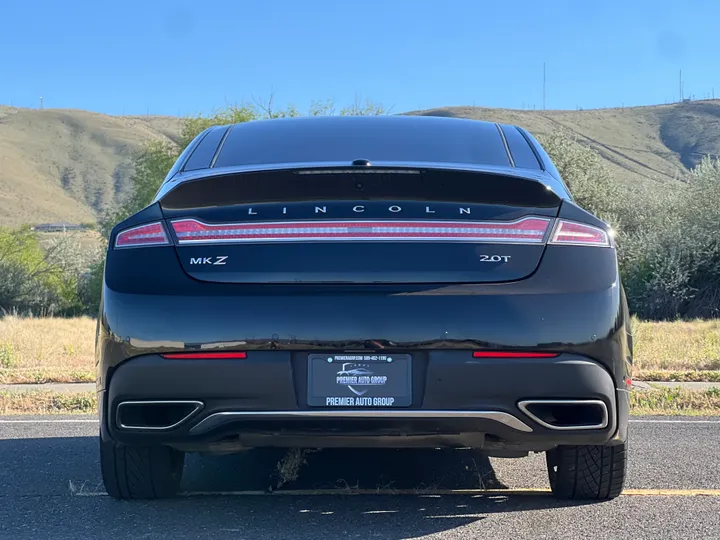 BLACK, 2017 LINCOLN MKZ Image 6