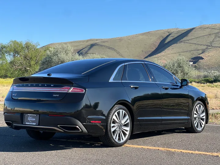 BLACK, 2017 LINCOLN MKZ Image 7