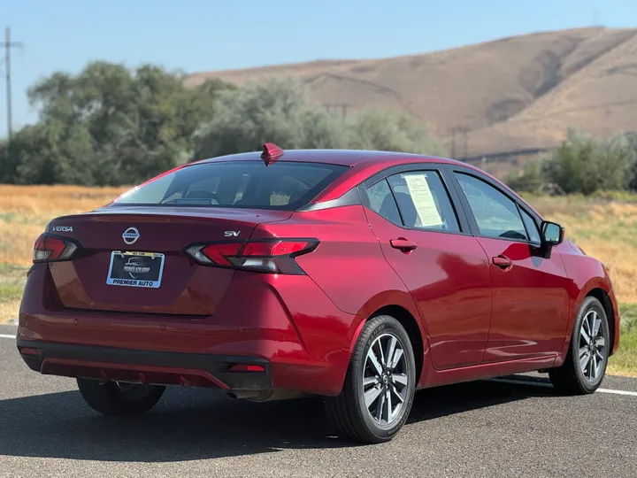 RED, 2021 NISSAN VERSA Image 5