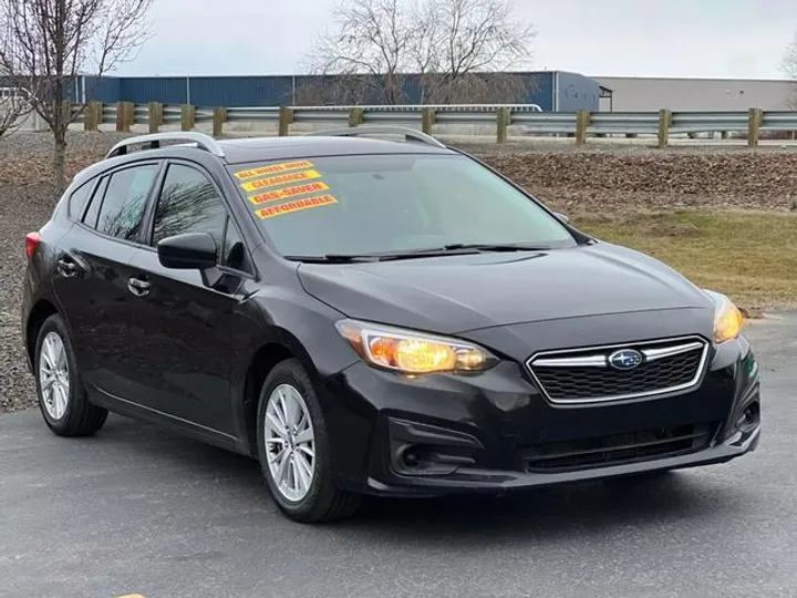 BLACK, 2017 SUBARU IMPREZA Image 4