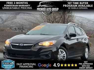 BLACK, 2017 SUBARU IMPREZA Image 10