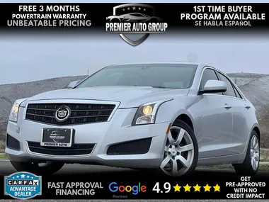 SILVER, 2014 CADILLAC ATS Image 6