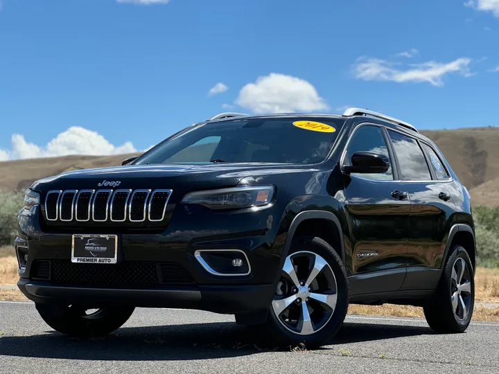 BLACK, 2019 JEEP CHEROKEE Image 8