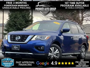 BLUE, 2020 NISSAN PATHFINDER Image 7