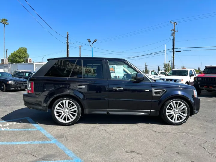 Blue, 2010 Land Rover Range Rover Sport Image 4