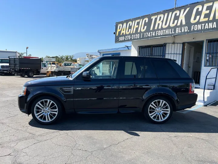 Blue, 2010 Land Rover Range Rover Sport Image 8