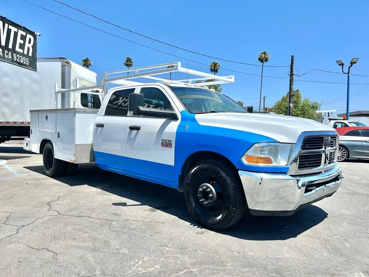 White, 2012 RAM 3500 Image 2